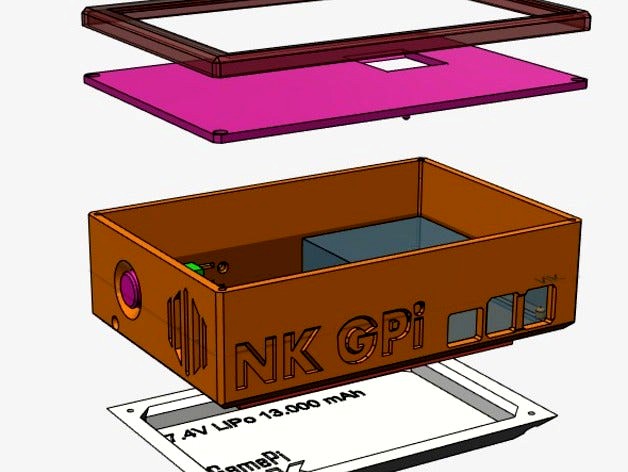 GamePi - A retropie based portable emulator by Robolab