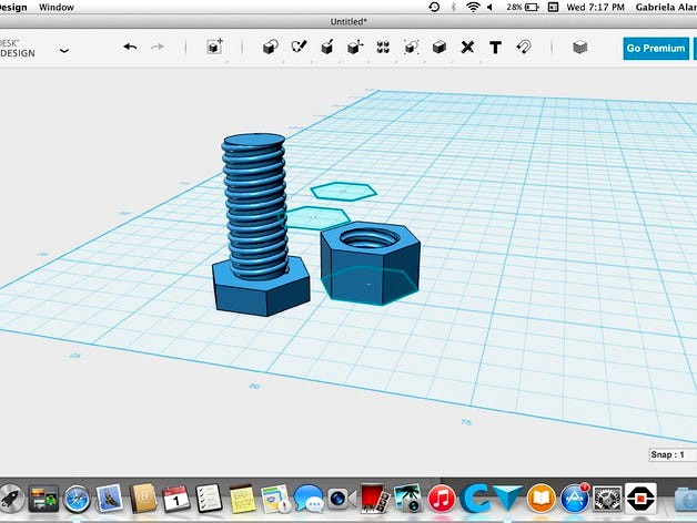 simple nut and bolt by herialanis