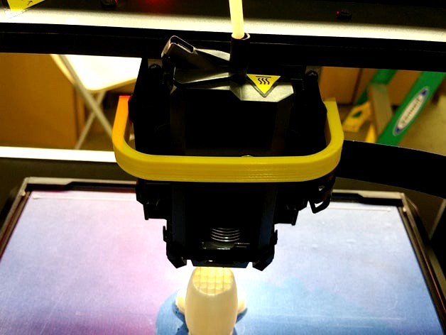MakerBot Replicator 5th Gen & Mini Smart Extruder Clip by Fargo3DPrinting