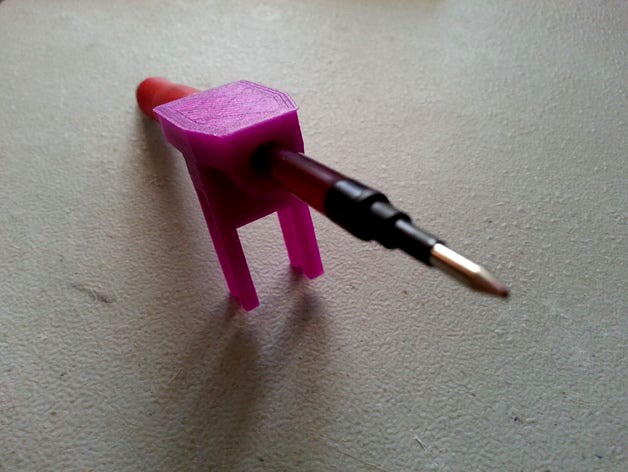 2D Plotter pen (prints without support) by Simonwlchan
