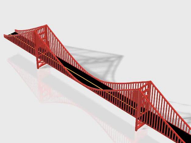 Golden Gate Bridge, San Francisco  by real3ddesignz