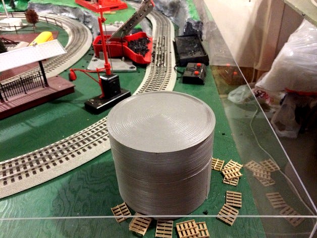 O Scale Oil Tank by bnoggle