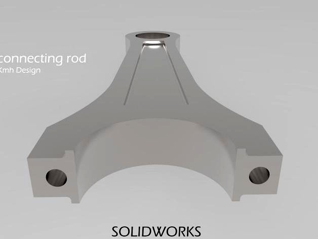 connecting rod , bielle by kasraoui
