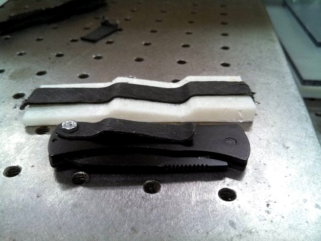 Knife Clip Mold by tpchuckles