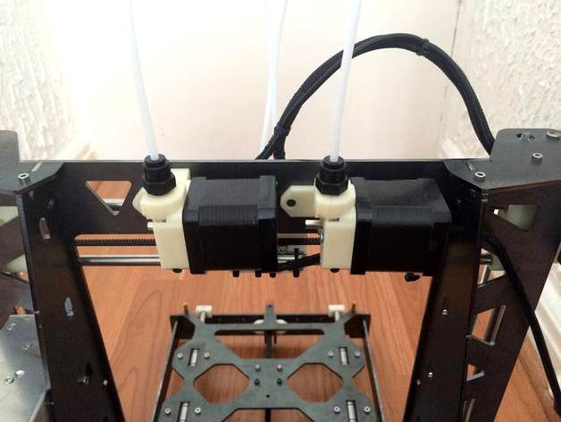 Prusa i3 Steel Version - Dual Extruders by ridingg