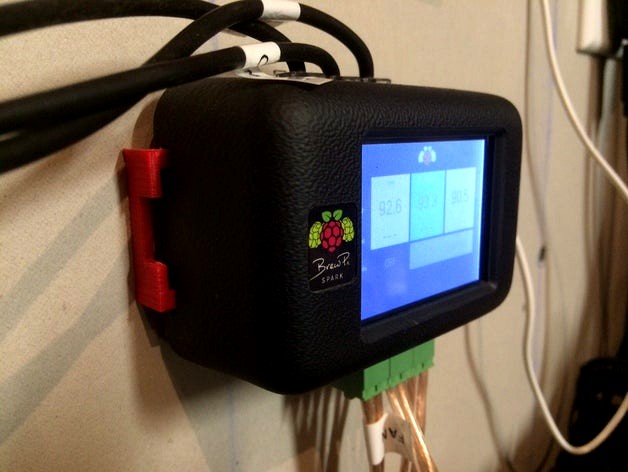 BrewPi Spark Wall Mount by Toyology