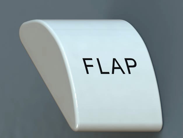 Boeing 767 / 757 / 777 Flap Knob by totedemac