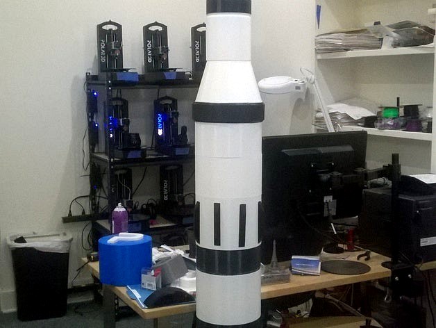 Saturn V Rocket by wjsteele