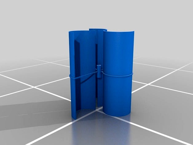 Simple Wind Wind Turbine by kb3lnn