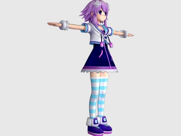 Hyperdimension Neptunia Neptune by Nitro123ply