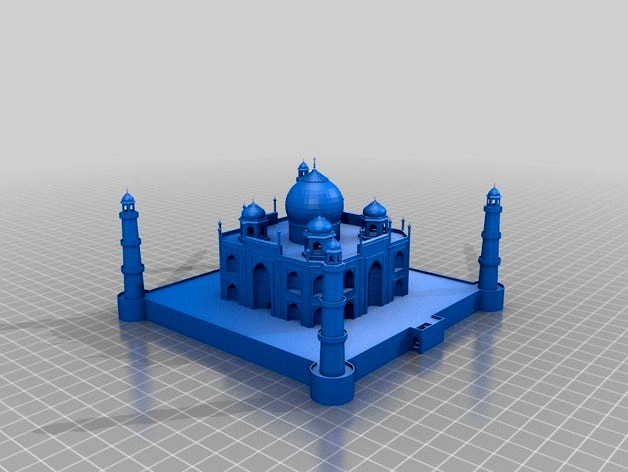 Taj Mahal (Accurate) by Calamari