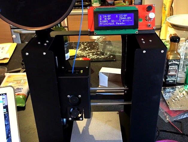Printrbot Play LCD Bracket & PI  by lukewin8