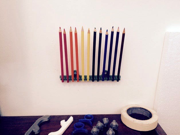 Extra Hand, Colored Pencil Holder by shookideas