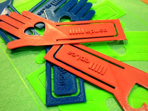EPL Bookmark by EPLMakerspace