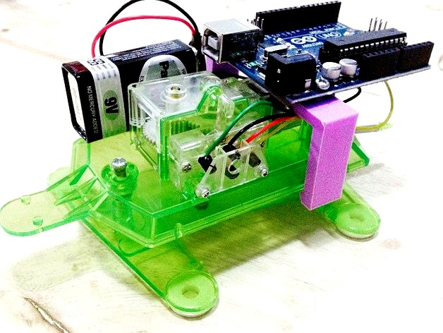 Arduino Bracket for TAMIYA Mechanical Animal  by MakerZoo