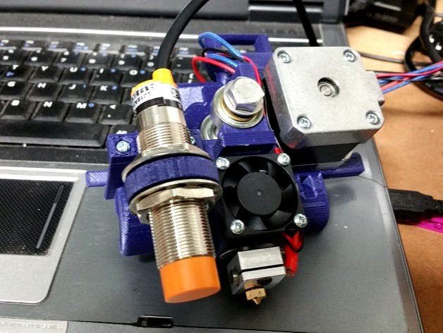 Adapto X Carriage LM10UU E3D-V6 Universal (tool-less mount) (Updated 2015-08-20) by Endless3D