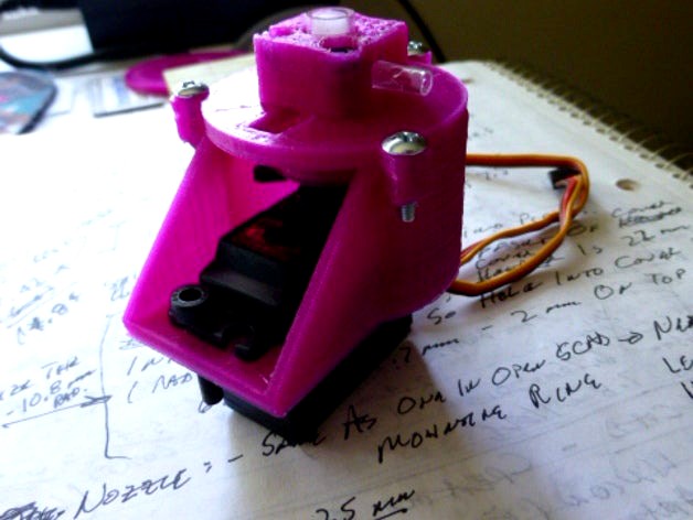 Simple 3 Way Servo Valve by doctek