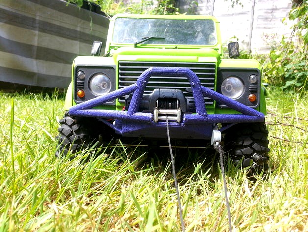 Tubular Winch Bumper for RC 1/10th by Burgerpocket