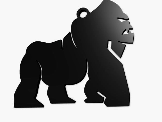 Gorilla Pendant by Alajaz