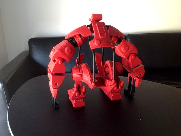 Brooklyn Bridge Robot - Margo Series by boldmachines