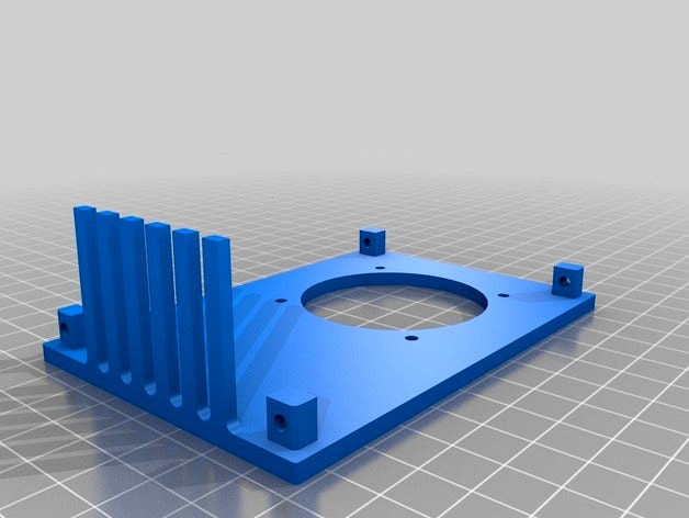 Remixed Printrcase external enclosure with cooling by Moddersunited