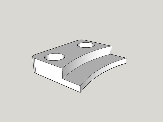 Speaker replacement bracket. by kd6hq