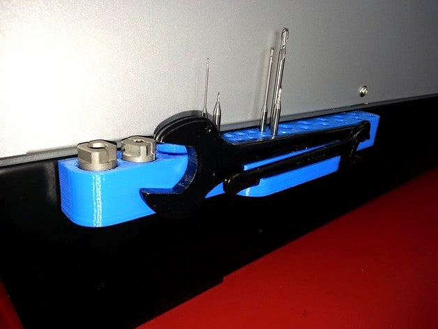 Tool Holder for Roland MDX-40A Benchtop CNC Milling Machine by joseamirandavelez