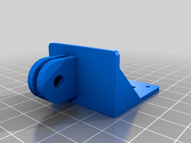 FPV camera to GoPro mount adapter by Heathicus