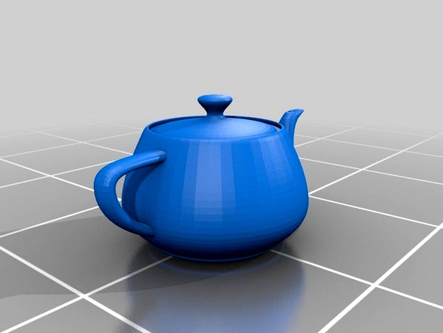 Utah teapot (solid) by zzubnik