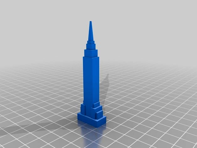 Empire State Building by MakerBotLearning