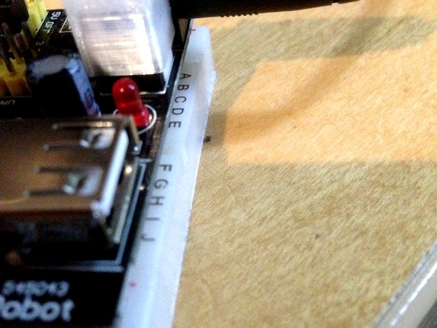 Button cap for YwRobot 545043 breadboard power supply by hackele