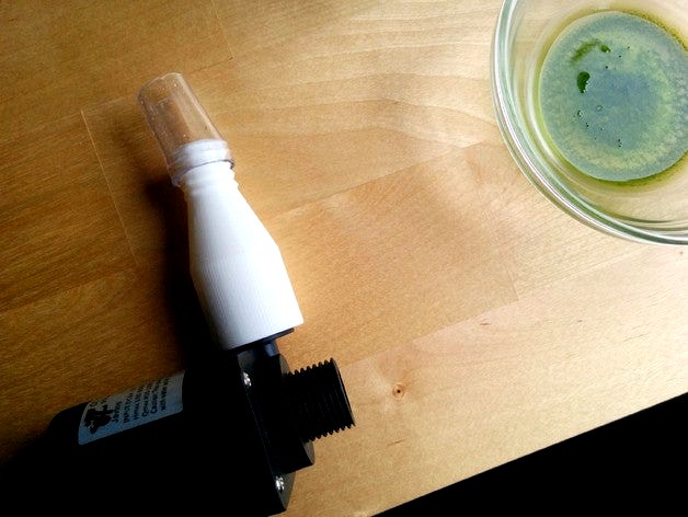 Vinyl Tube Pump Adapter for Algae Farming by KaleZweig