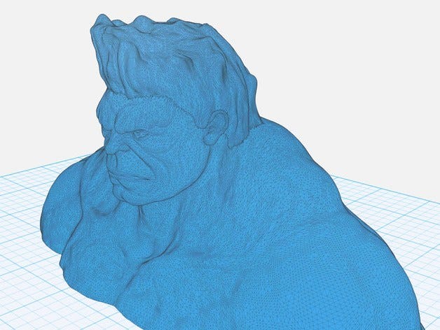 Hulk Head by Proxytype