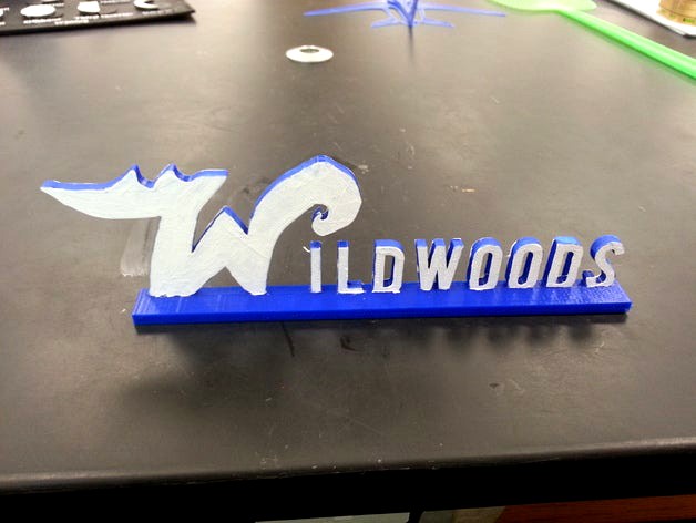Wildwoods Sign by mfritz