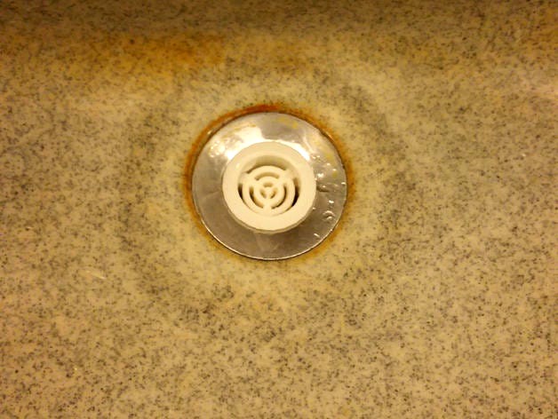 Bathroom Sink Drain 27mm diameter by bgovoni