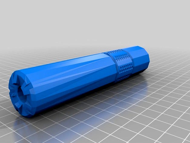 Airsoft Suppressor by TheSharperOne