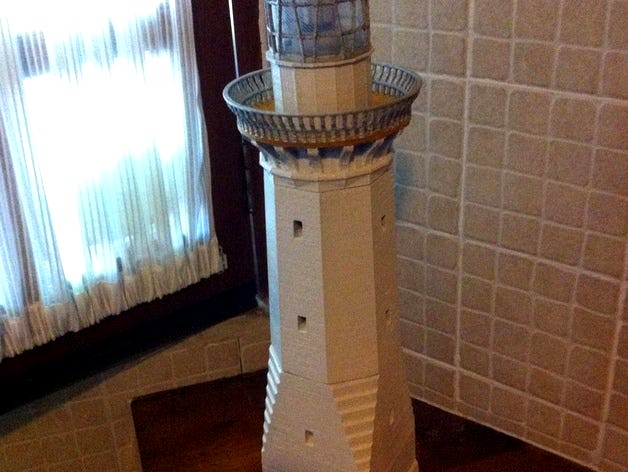 Green Cape Lighthouse Model by josemivaz