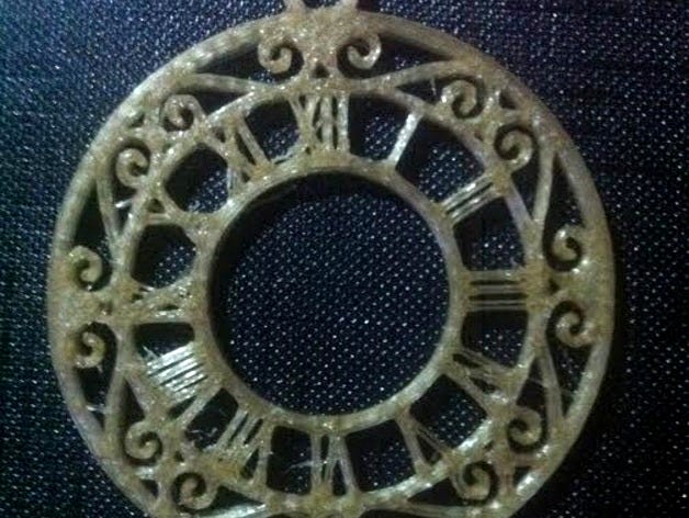 Clock pendant by Alajaz