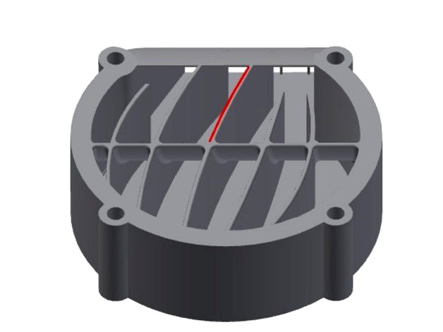 Fan-Air-Guider for 40mm Fans by Frief