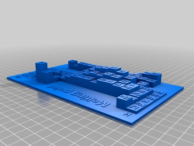 3D periodic tables by Lumec