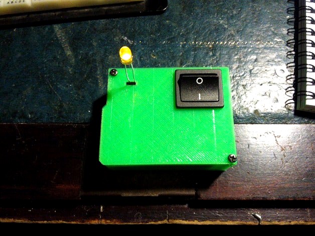 housing for 9V block an little pcb by ringo2k