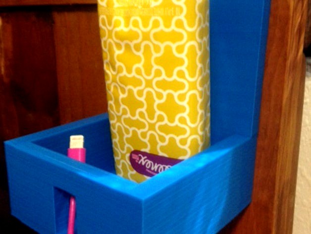 Phone and Kleenex holder by mego_marie