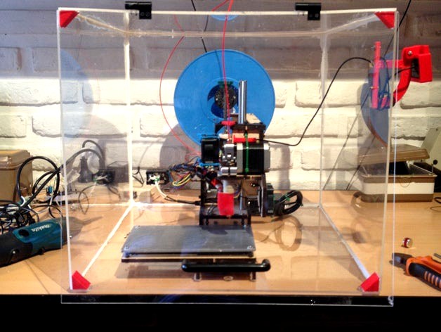 Woody - PrintrBot Simple Acrylic enclosure by aleza84
