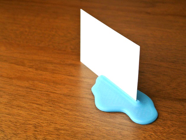 Puddle Card Stand by Tosh