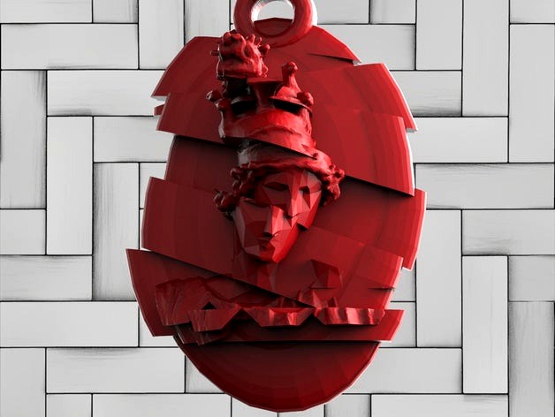 Roman Ruined Cameo by PrestonBuffalo