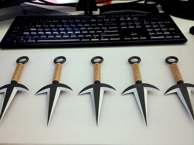 Hiraishin Kunai by Acheron