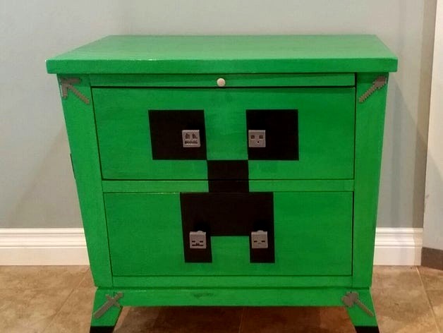 Minecraft drawer knobs by coolreactions