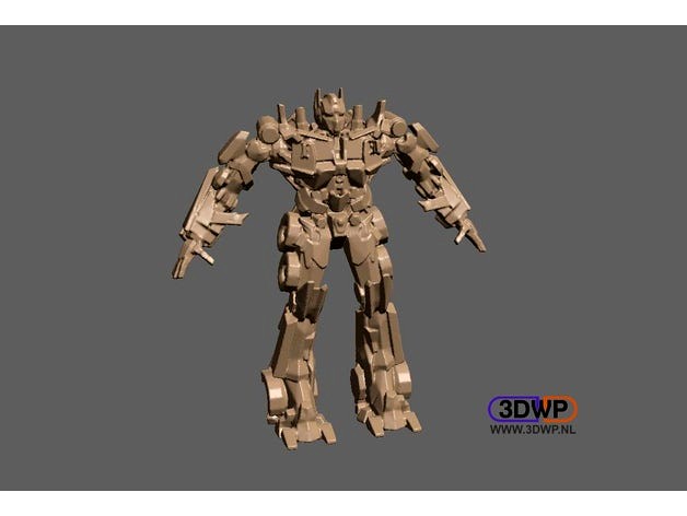 Transformers Optimus Prime (Solid Model) by 3DWP