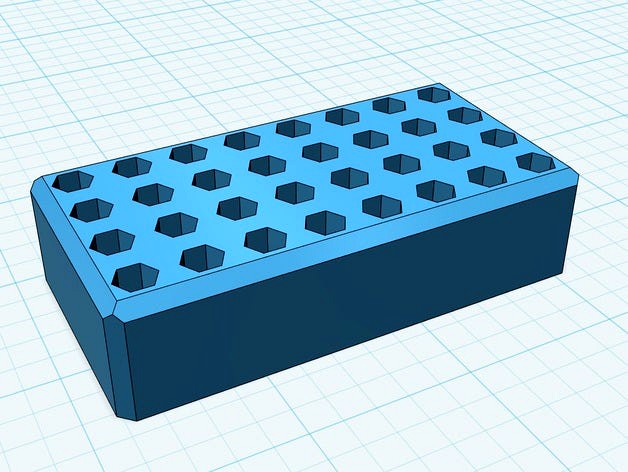 32 Bit Screwdriver Bit Holder (With Source Files) by Jakattack3000