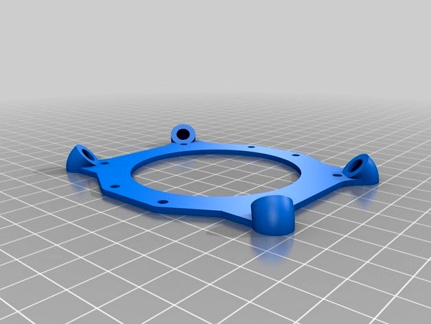 Tarot 680 Pro Bottomplate for Omnimac 3DR Pixhawk Anti Vibration Mount by M4nu310u5